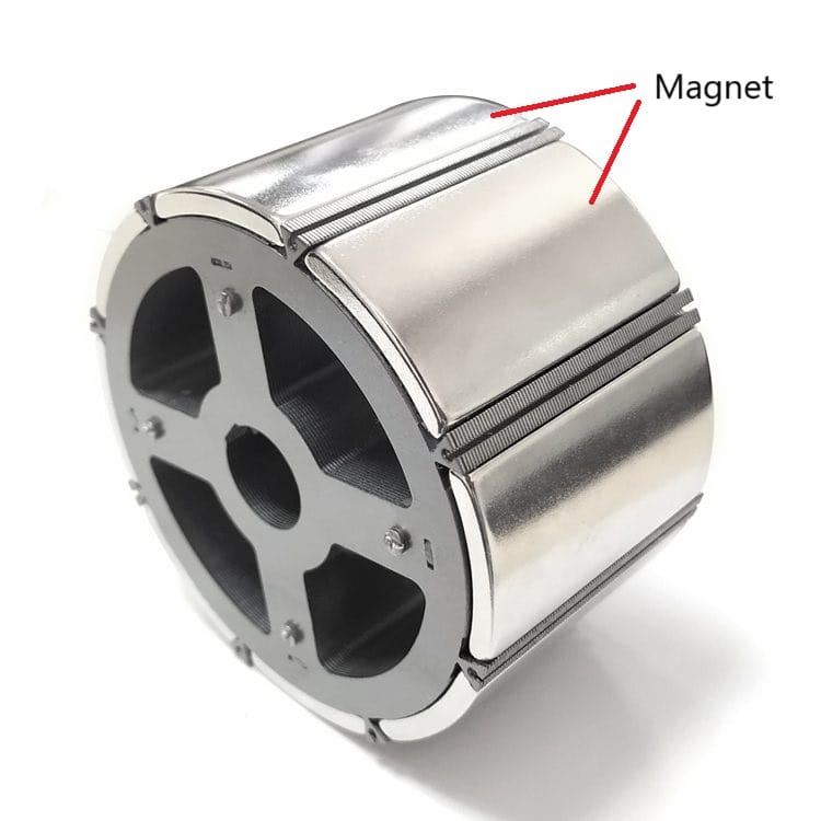 rotor magnets.neodymium magnets for electric motors.