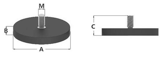 rubber coated pot magnet
rubber coated neodymium pot magnet
rubber pot magnets
rubber coated magnets
rubber coated magnetic hooks