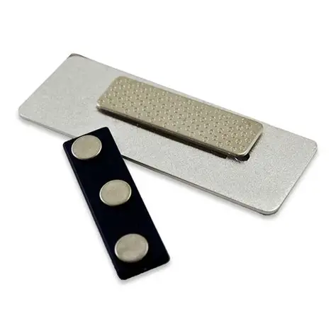 Magnetic name tags