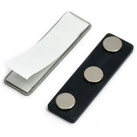 Magnetic name tags