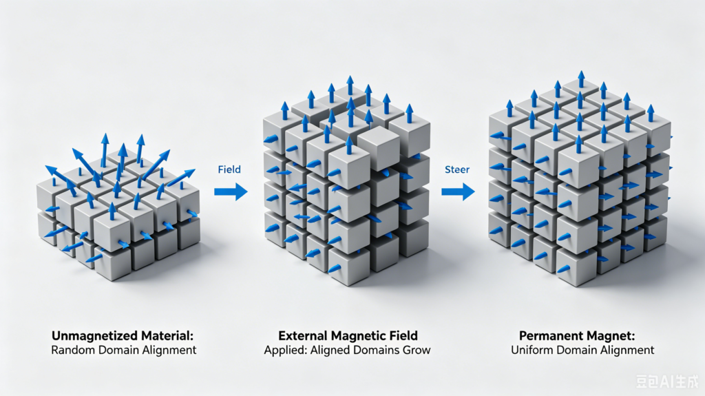 how do permanent magnets work