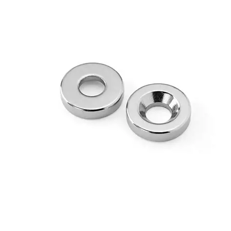 Countersunk magnets