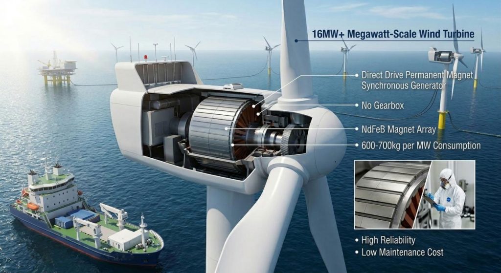 wind turbine magnets